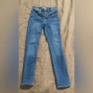 Madewell 9” Mid-Rise Skinny Crop Jeans - Size 23